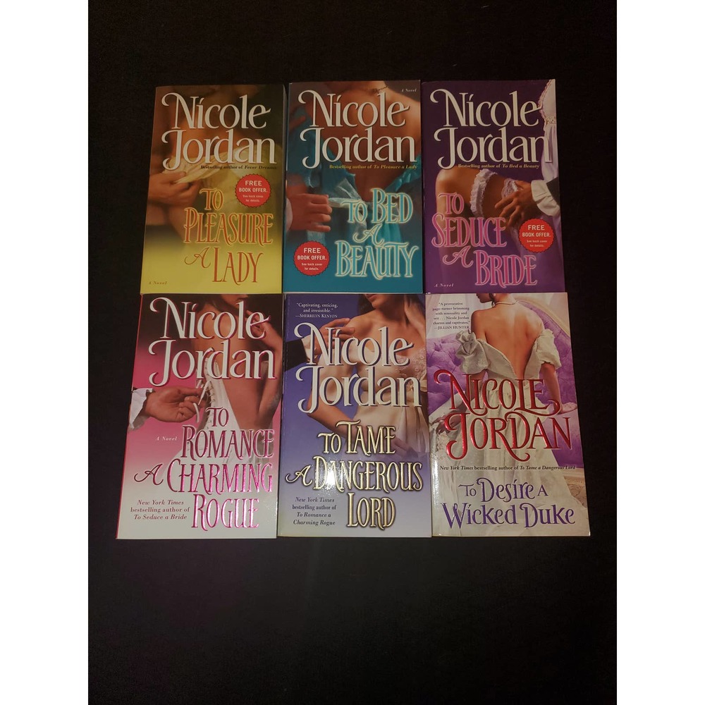 Nicole Jordan "Courtship Wars" Full Set Historical Romance